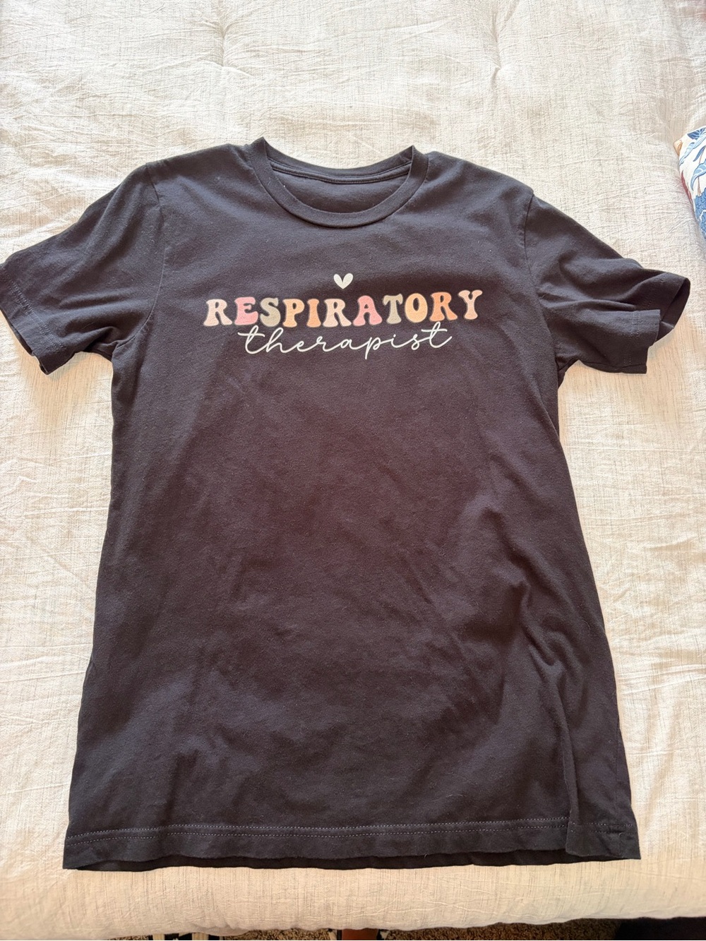 Respiratory Therapist Graphic Tee - Black